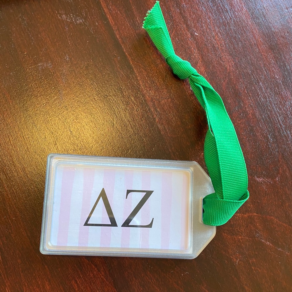 Delta Zeta Luggage Tag